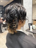 アフィックス ヘア 小岩駅前店(affix hair) おしゃれ♪ ウルフパーマ×エンドカラー