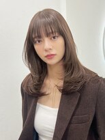ガーデン 渋谷(GARDEN)&nbsp;ミディアムレイヤー/レイヤーカット/顔まわりカット/ワンカール