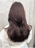 レイヤーカットラベンダーグレーアッシュグレージュ美髪