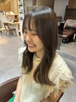 カナモ(Canamo)&nbsp;オリーブベージュ/くびれレイヤー/顔まわり/髪質改善