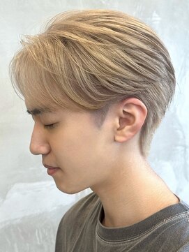 エリマ 横浜西口(elima) 横浜西口センターパートニュアンスパーマワンカールパーマ30代