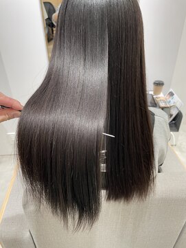 ステアケース 武蔵小杉店(stair:case) 【髪質改善】HEARTSを使った美髪矯正ストレート【縮毛矯正】