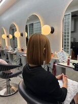 ロンドポレール 北千住(Lond polaire)&nbsp;くすみベージュ/ボブ/レイヤー/髪質改善/縮毛矯正/北千住