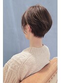 40代50代60代小顔ひし形ショート白髪ぼかし