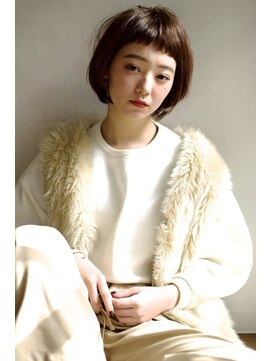モーブ(MAUVE) MAUVE☆ナチュラルショートバング　TEL054-252-1333