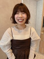 オン キャナルシティ博多前店(on)&nbsp;【晴音】ミニボブパーマ/パーマ/ボブ/20代