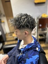 バーバーブロス(BAR BER bro's)&nbsp;浦安/ツイストパーマ/メッシュ