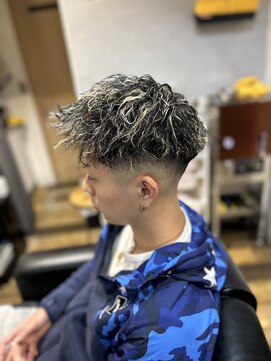 バーバーブロス(BAR BER bro's) 浦安/ツイストパーマ/メッシュ