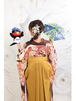 クリーム(Cream)&nbsp;卒業袴撮影・桜コース　編みおろしヘア