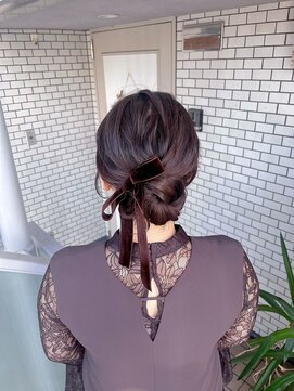 フェリーチェ(Felice) シニヨン お呼ばれヘア ヘアセット