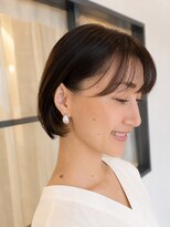モック 蒲生四丁目店(moc) 女性らしいフェミニンなショートスタイル