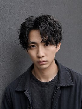 メンズリュール 心斎橋(Men's Lueur.) サーフカール ツイストスパイラル ツイスパ ラウンドマッシュ