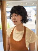 朝が楽になるボブパーマ｜ゆるふわパーマ×ショートボブ｜岐阜