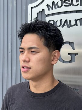 エルエー 大津店(L.A) 0mmテーパーフェード ラフショート