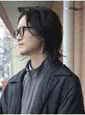 [kantamal指名]メンズミディアムレイヤーニュアンスパーマ