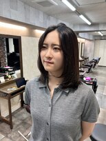 アンドカオマワリカットファム(Fann.)&nbsp;顔まわりレイヤー×大人ブラウンミディアム
