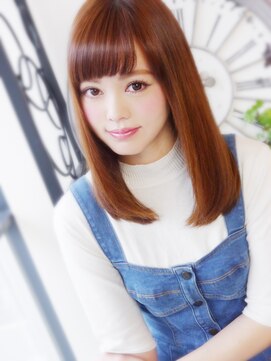 ジュレベール(JurerBelle) 【ジュレベール 杉下】 ツヤ美女子ストレートセミディ