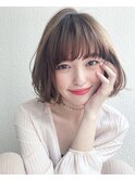 ♪大人カジュアルシンプルに可愛い王道ボブ♪