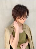 【mee.】ブチ　えりあしスッキリショートヘアー