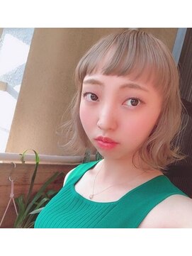 コモン ヘア デザイン(COMMON hair design) 透け感カラー