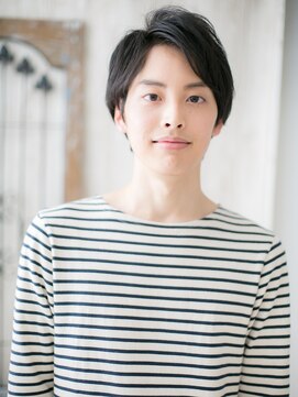 グルーミングサロン バーバー キャッスル 北浦和西口(Grooming salon Barber Castle) 黒髪で好感度◎サイドパートショートB