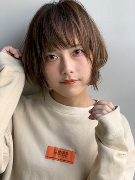 ブラウヘアアンドケア(care) 小顔カット&柔らかベージュ