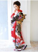 レンタル振袖FS-10 29000円《東京着物レンタル六本木月下美人》