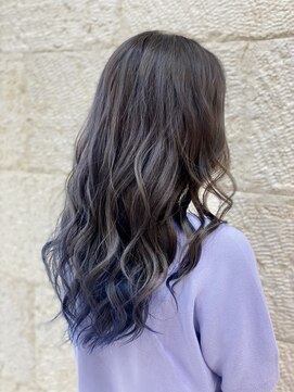 ティンク 大船(Tink) インナーブルー&バイオレット×グレージュ【Tink大船/笹】