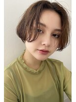 ソイ コンク 下北沢(soi conc)&nbsp;マットベージュ×ナチュラルショート