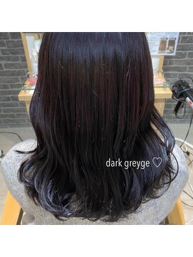 プラグ バイ ネオリーブ(plug by neolive) 暗め艶感カラー♪ダークグレージュ♪♪