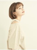マロンベージュ/Aライン/かきあげ/くすみカラー[新宿駅西口]50
