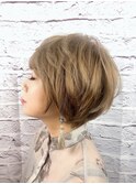 【ショートカット】モテ髪ショートボブ