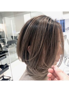 レイズ 立川(RAYS) 【RAYS/金本】ショートボブ・バレイヤージュ・ハイライト