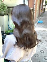 クラン(clan) 【クラン 相川】髪質改善カラー オリーブベージュ