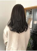〈清澄白河 半個室〉レイヤーミディ/チャコールグレー