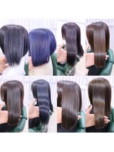 プレジールヘアー インナー補強式カラー　アッシュ系