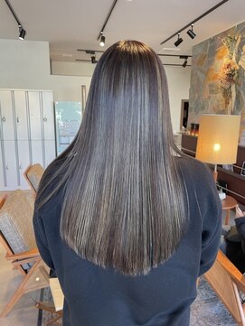 ディードア ヘア ヴィジョン(Ddoor hair vision) 白髪ぼかし×ハイライトグレージュ