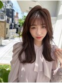 韓国レイヤー☆イルミナカラーインナーカラーハイライト