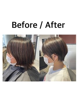 リーオオサカ(Lee Osaka) 【Lee大阪店】横顔美人くびれショート/新出奈津樹