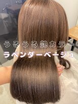 フォンズ(FONS)&nbsp;うるうる艶カラー＊表参道ピンクラベンダーベージュブリーチなし