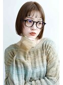 大人可愛いナチュラルボブ×ミニボブ