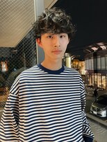 【ANDREY shunpei】スパイラルパーマ(ウルフ/表参道/メンズ)