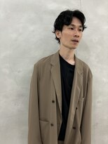 エンドリンク(endlink)&nbsp;センターパートパーマスタイル