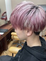 ヘアセラピー サラ 北仙台店(hair therapy Sara) White×PINK/ハイトーン/ダブルカラー