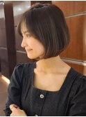 ショートボブ小顔カット大人ヘア髪質改善30代40代50代表参道青山