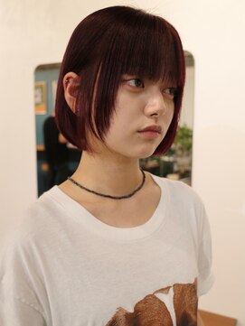 ヨー(Yoh-) 【レイヤーボブ/中里千尋】ミニボブ/韓国/ボブ/レイヤー