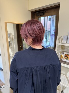 ワンバイワンクラッカ(one by one CLACCA) ハンサムショート×ラベンダー