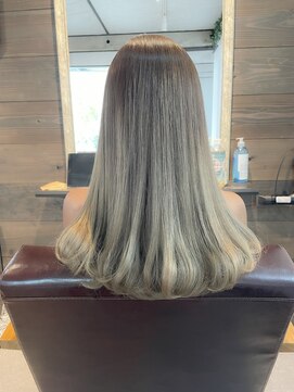 ロウ トウキョウ 八王子店(RAW TOKYO) 【ブリーチ履歴あり】グラデーションカラー