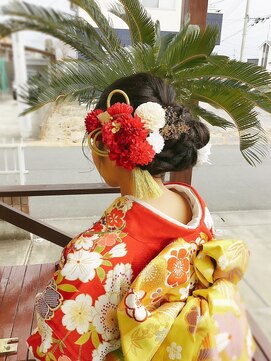 エリカ(hair salon elica) 成人式ヘアアレンジ