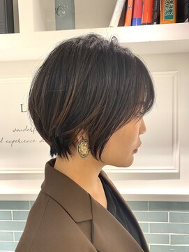 ロンド シャルム 吉祥寺(Lond charme) ウェーブミディアム似合わせカットメルティカラーショート吉祥寺